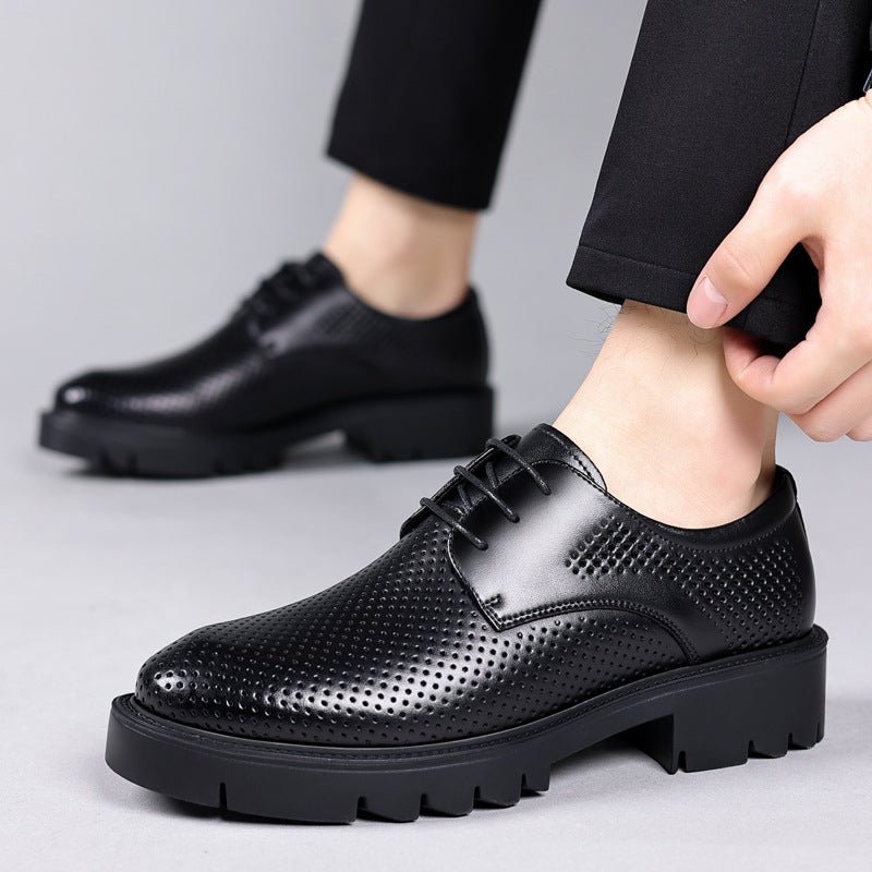 Men's Breathable Leather Shoes - PratSN