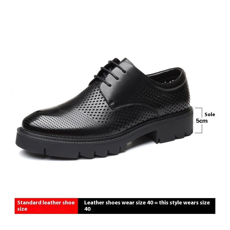Men's Breathable Leather Shoes - PratSN