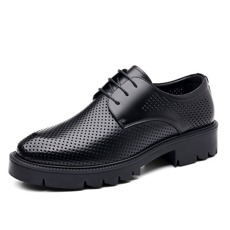 Men's Breathable Leather Shoes - PratSN