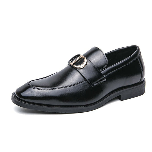 Men's British Wild Slip On Leather Shoes - PratSN