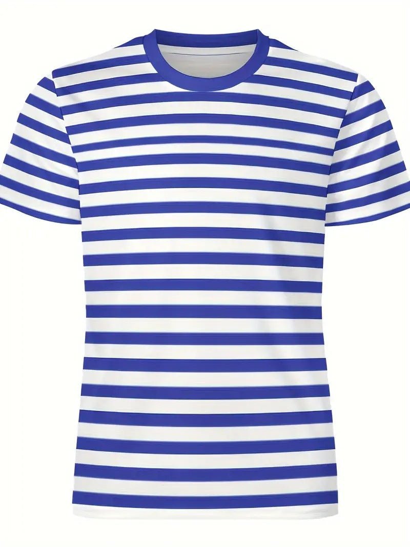 Men's Carnival Fashion Striped T-shirt - PratSN