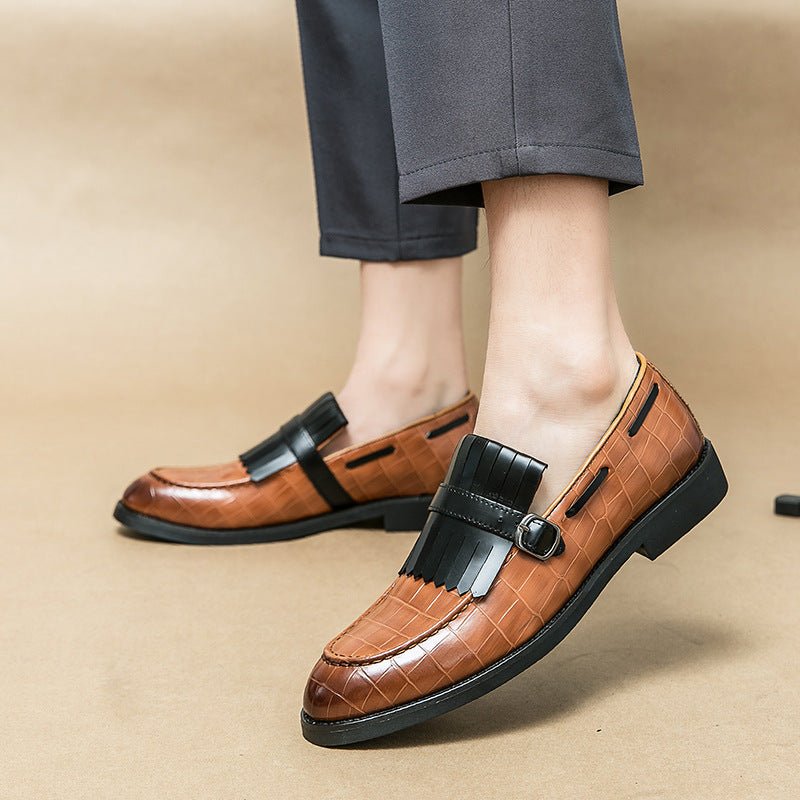 Men's Casual British Style Leather Shoes - PratSN