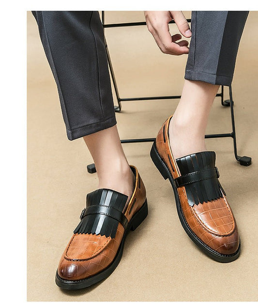 Men's Casual British Style Leather Shoes - PratSN