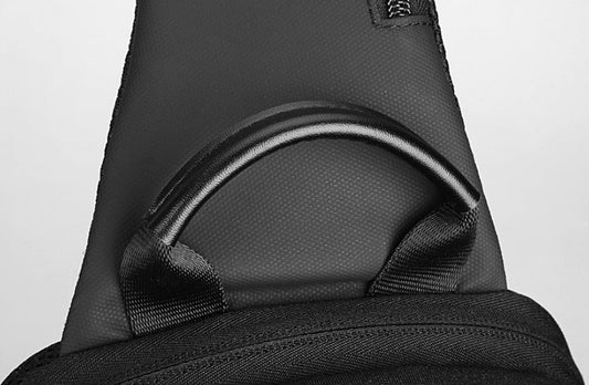 Men's chest bag Chest bag USB anti - theft - PratSN