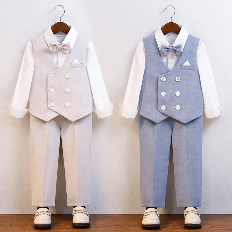 Men's Children's Suit Vest Suit - PratSN