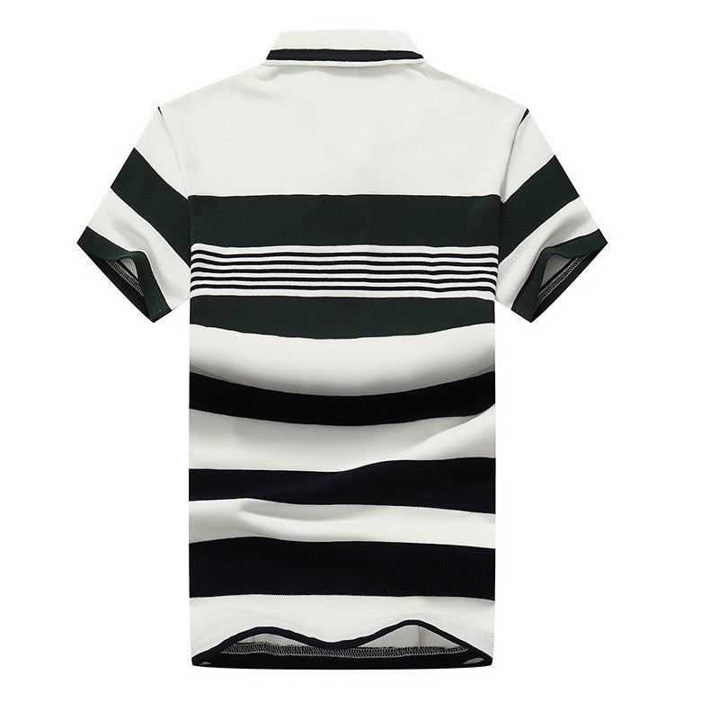 Men's Cotton Polo Shirt Short Sleeve T-Shirt - PratSN