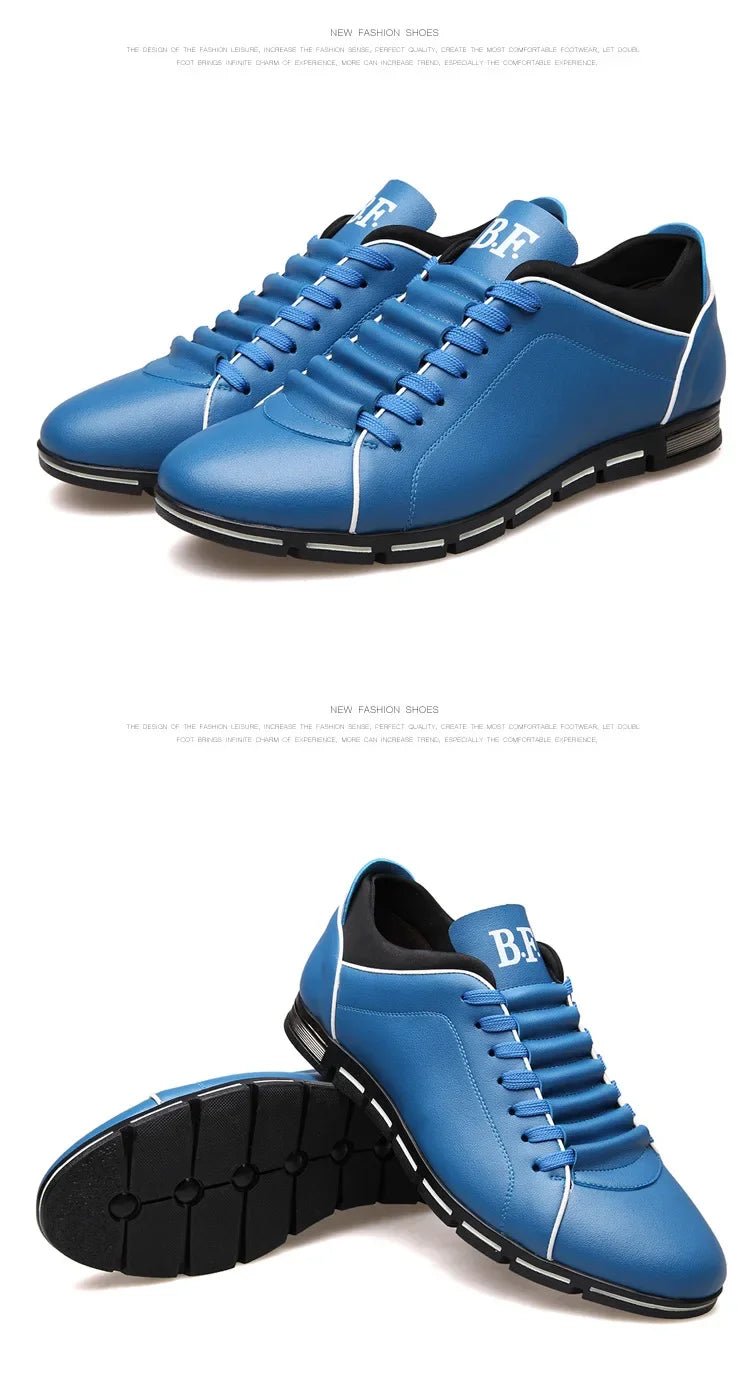 Men's Fashion Casual Shoes New British Style Gentlemen's Four Seasons Banquet Sports Shoes Wear Resistant Comfortable Flat Shoes - PratSN