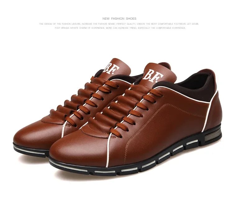 Men's Fashion Casual Shoes New British Style Gentlemen's Four Seasons Banquet Sports Shoes Wear Resistant Comfortable Flat Shoes - PratSN