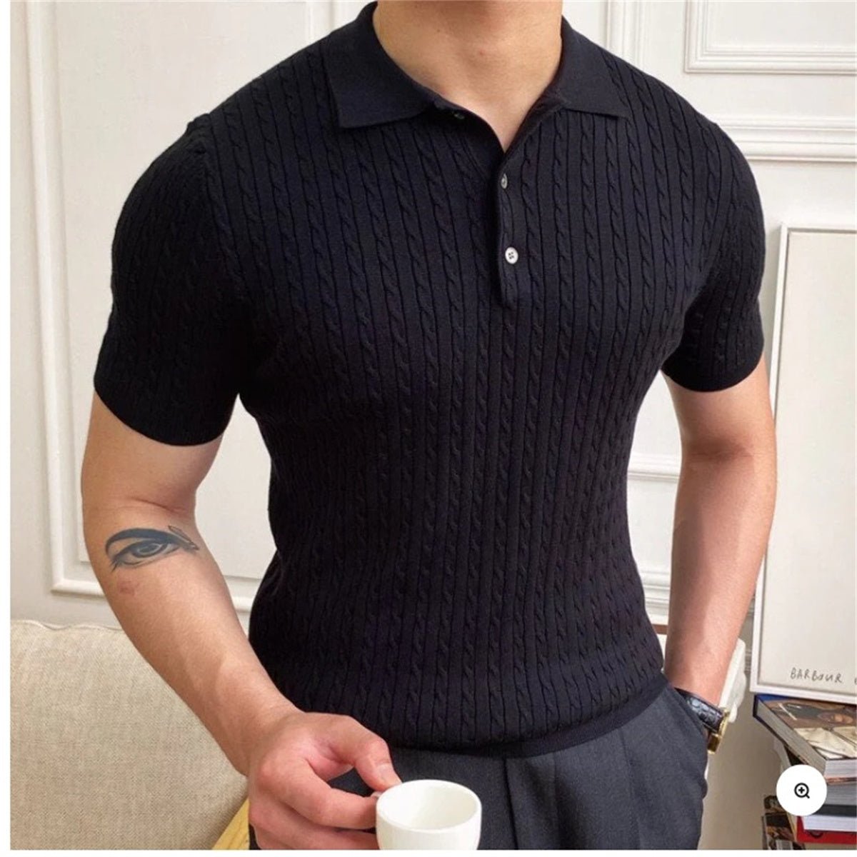 Men's Four - way Stretch Polo Shirt - PratSN