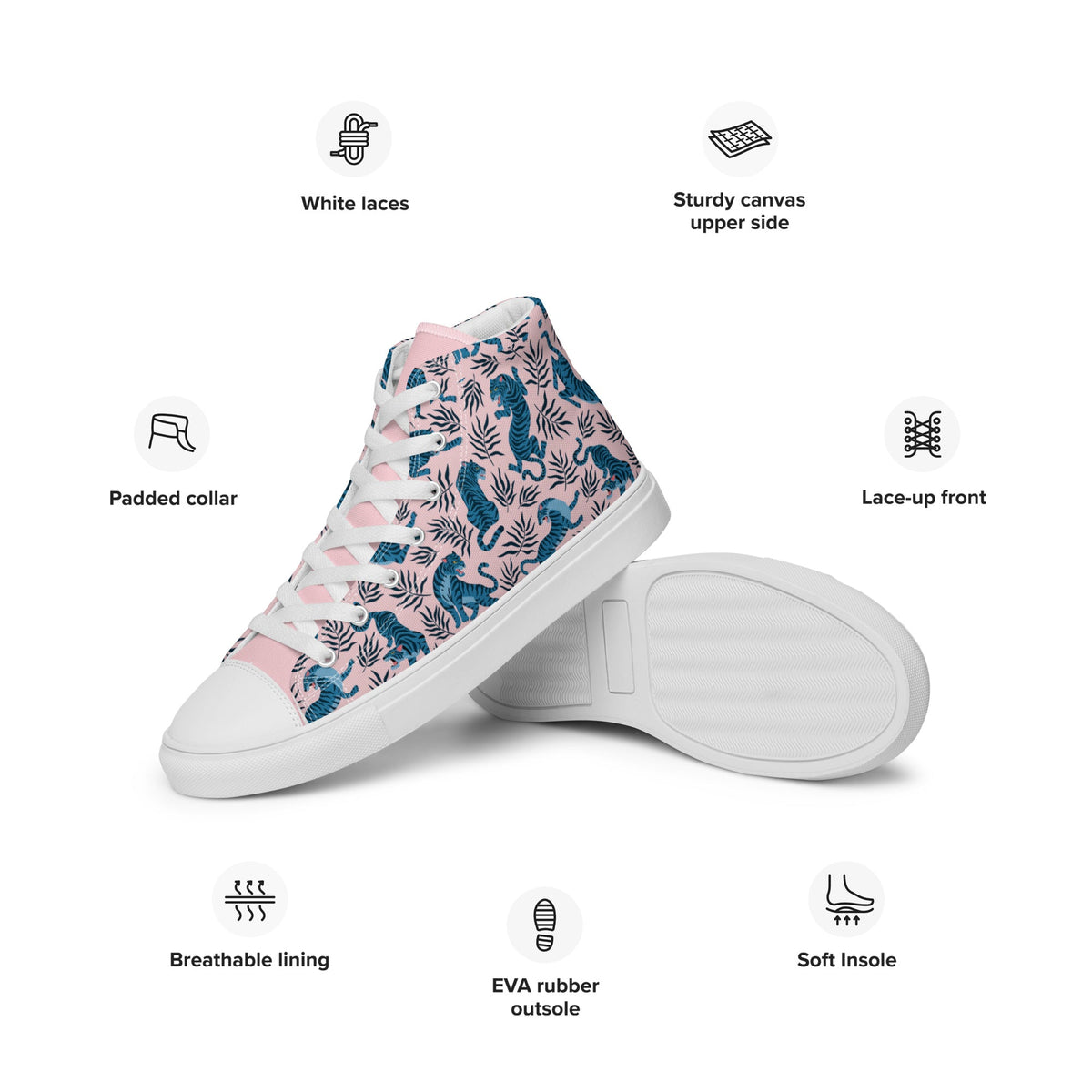 Men’s high top canvas shoes - PratSN