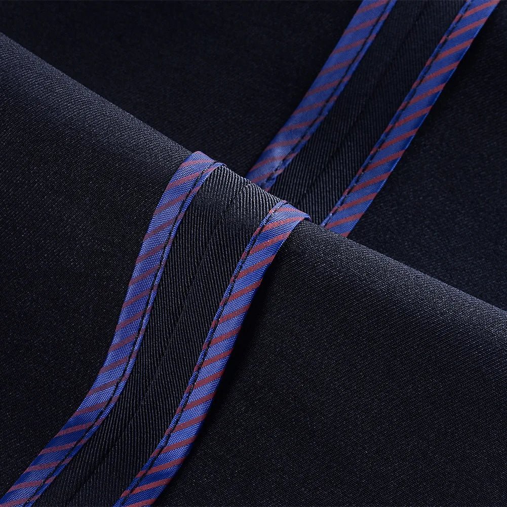 Men's High Waist Wool Cashmere Suit Pants Double Pleated Winter Autumn Dress Trousers for Male Formal Business Size 29 - 50 52 54 56 - PratSN