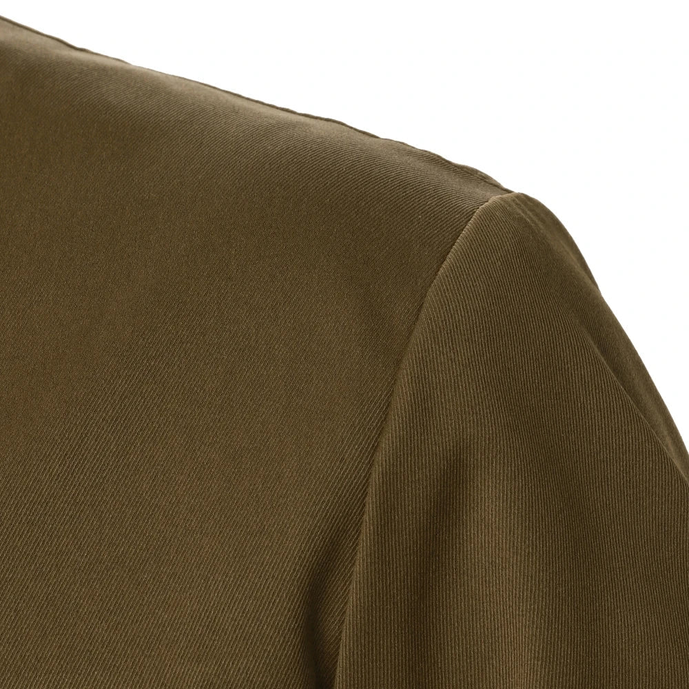 Men's Jacket Coat Solid Color Zipper Regular Fit Windproof Casual Style Men's Coat Outdoor Sports Daily Outfits Gift Men's Coat - PratSN