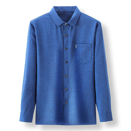 Men's Linen Like Casual Shirt - PratSN