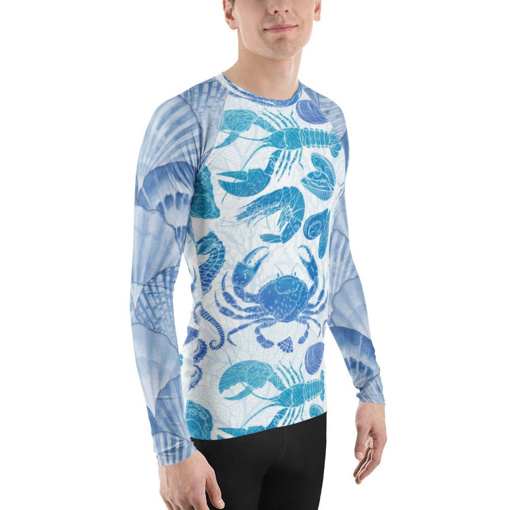 Men's Rash Guard | Men's Long Sleeve UPF 50+ Quick - Dry Shirt - PratSN