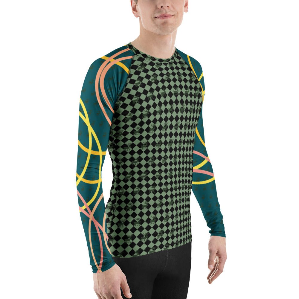 Men's Rash Guard | Men's Long Sleeve UPF 50+ Quick - Dry Shirt - PratSN
