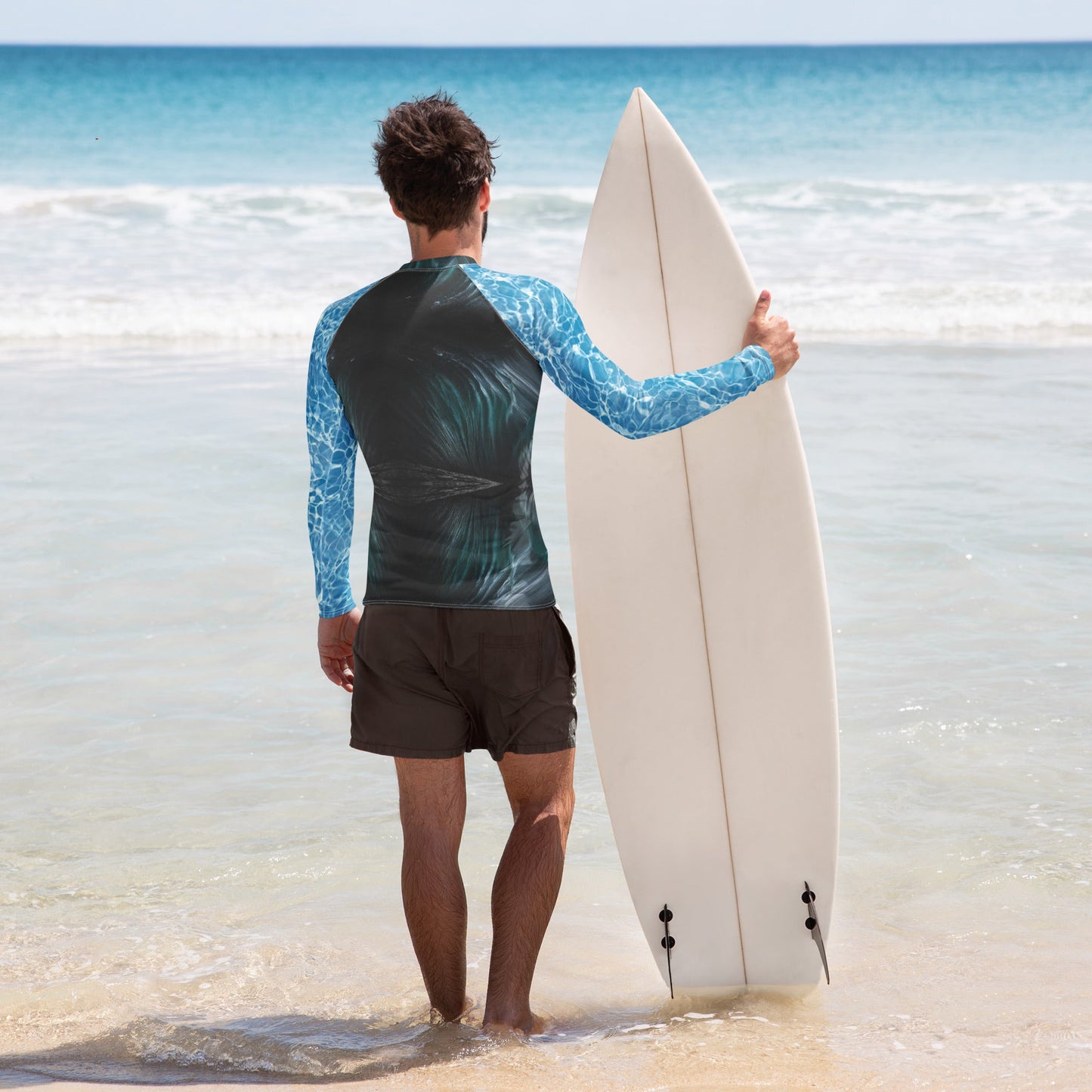 Men's Rash Guard | Men's Long Sleeve UPF 50+ Quick - Dry Shirt - PratSN