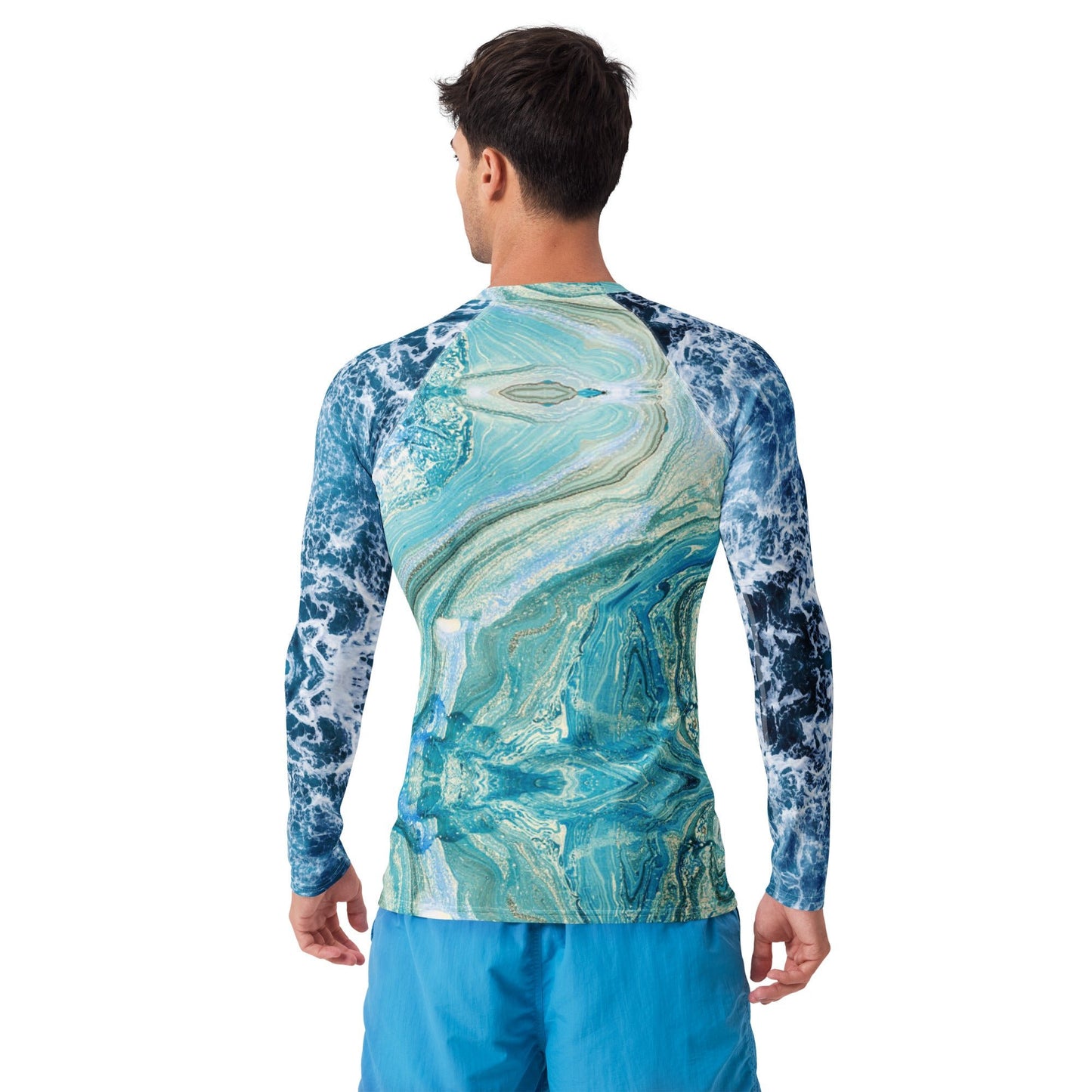 Men's Rash Guard | Men's Long Sleeve UPF 50+ Quick - Dry Shirt - PratSN