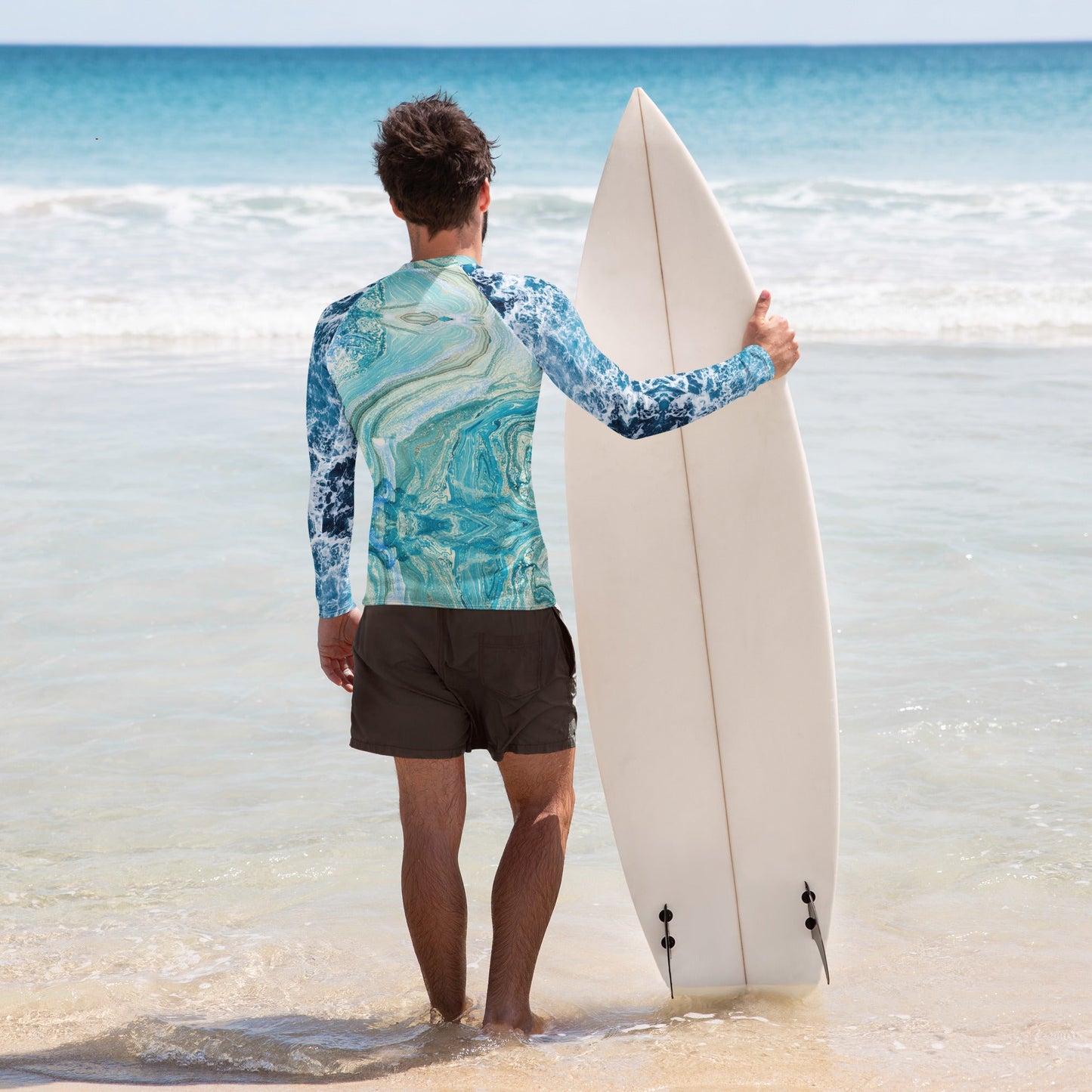 Men's Rash Guard | Men's Long Sleeve UPF 50+ Quick - Dry Shirt - PratSN