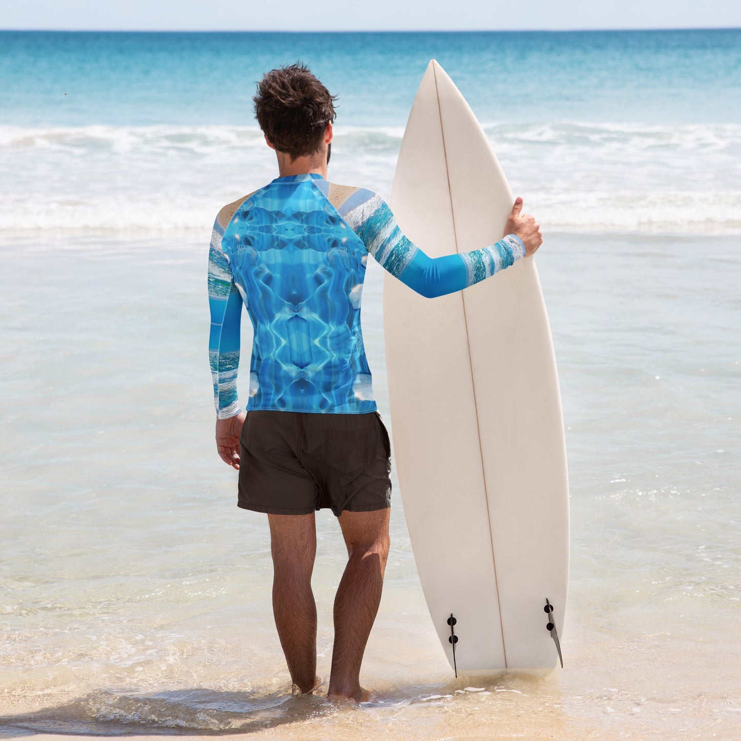 Men's Rash Guard | Men's Long Sleeve UPF 50+ Quick - Dry Shirt - PratSN