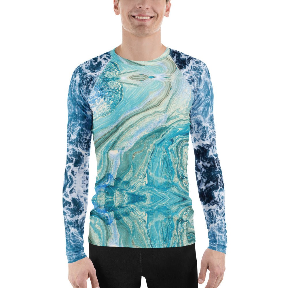 Men's Rash Guard | Men's Long Sleeve UPF 50+ Quick - Dry Shirt - PratSN