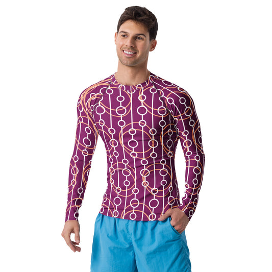 Men's Rash Guard | Men's Long Sleeve UPF 50+ Quick - Dry Shirt - PratSN