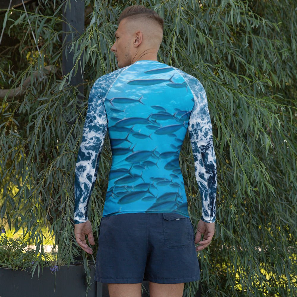 Men's Rash Guard | Men's Long Sleeve UPF 50+ Quick - Dry Shirt - PratSN