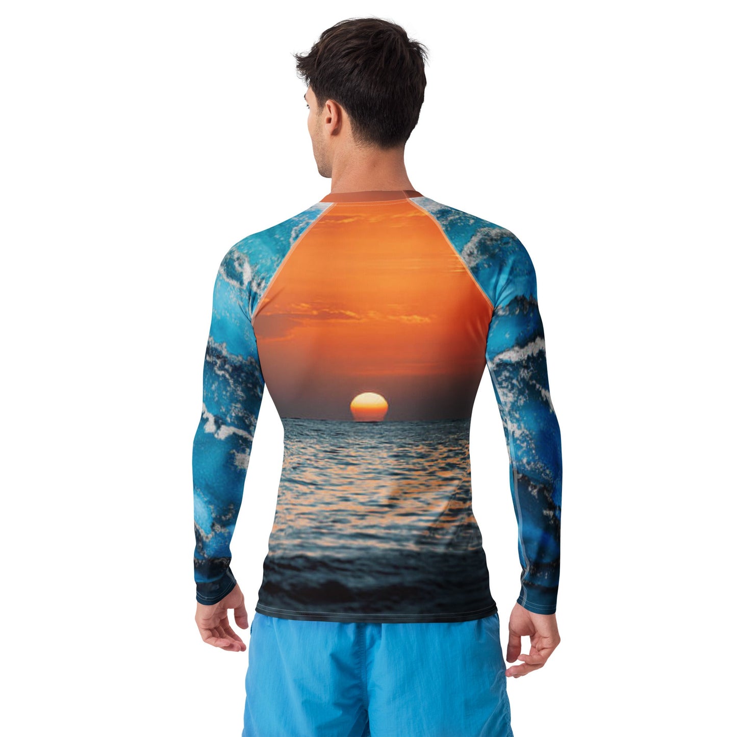 Men's Rash Guard | Men's Long Sleeve UPF 50+ Quick - Dry Shirt - PratSN