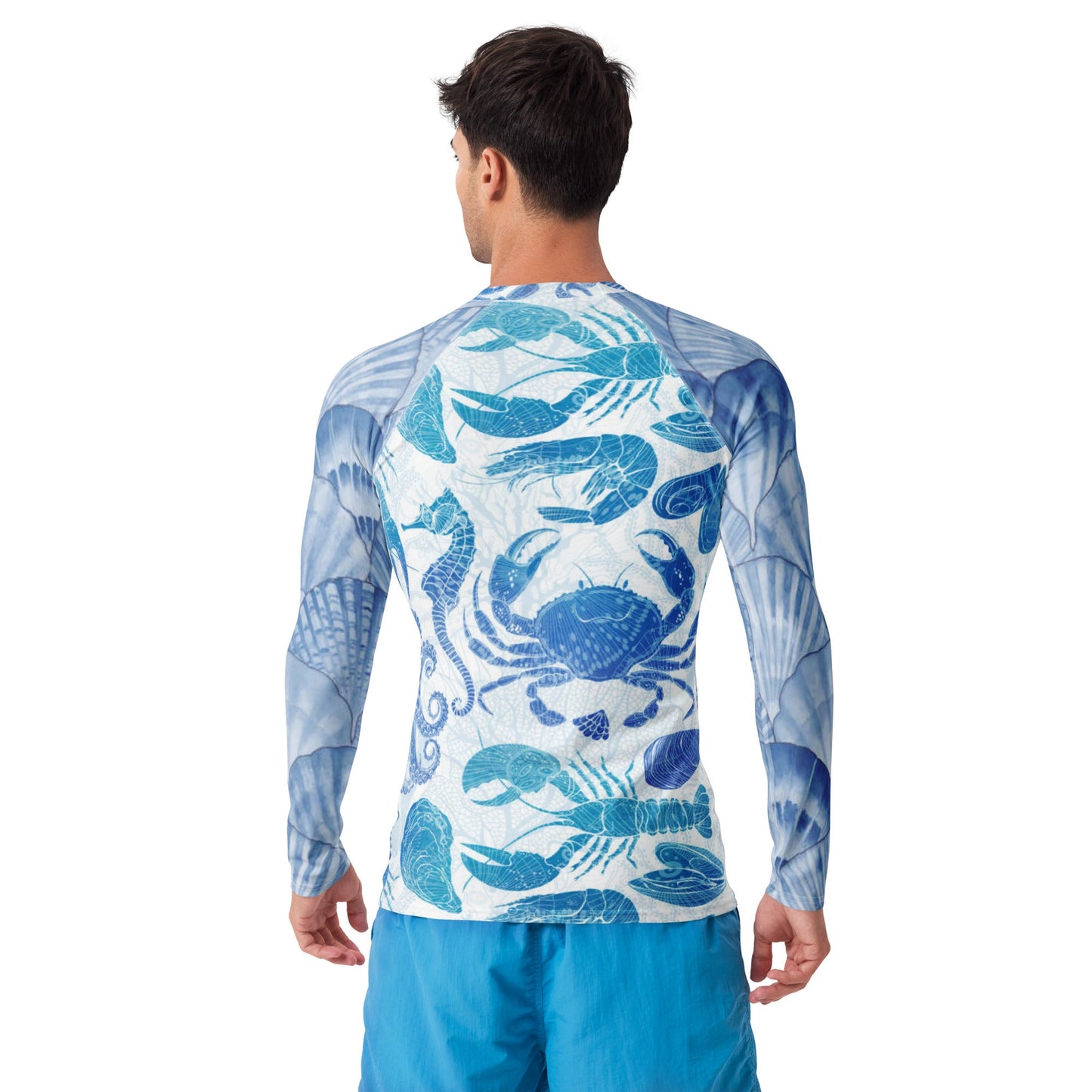 Men's Rash Guard | Men's Long Sleeve UPF 50+ Quick - Dry Shirt - PratSN