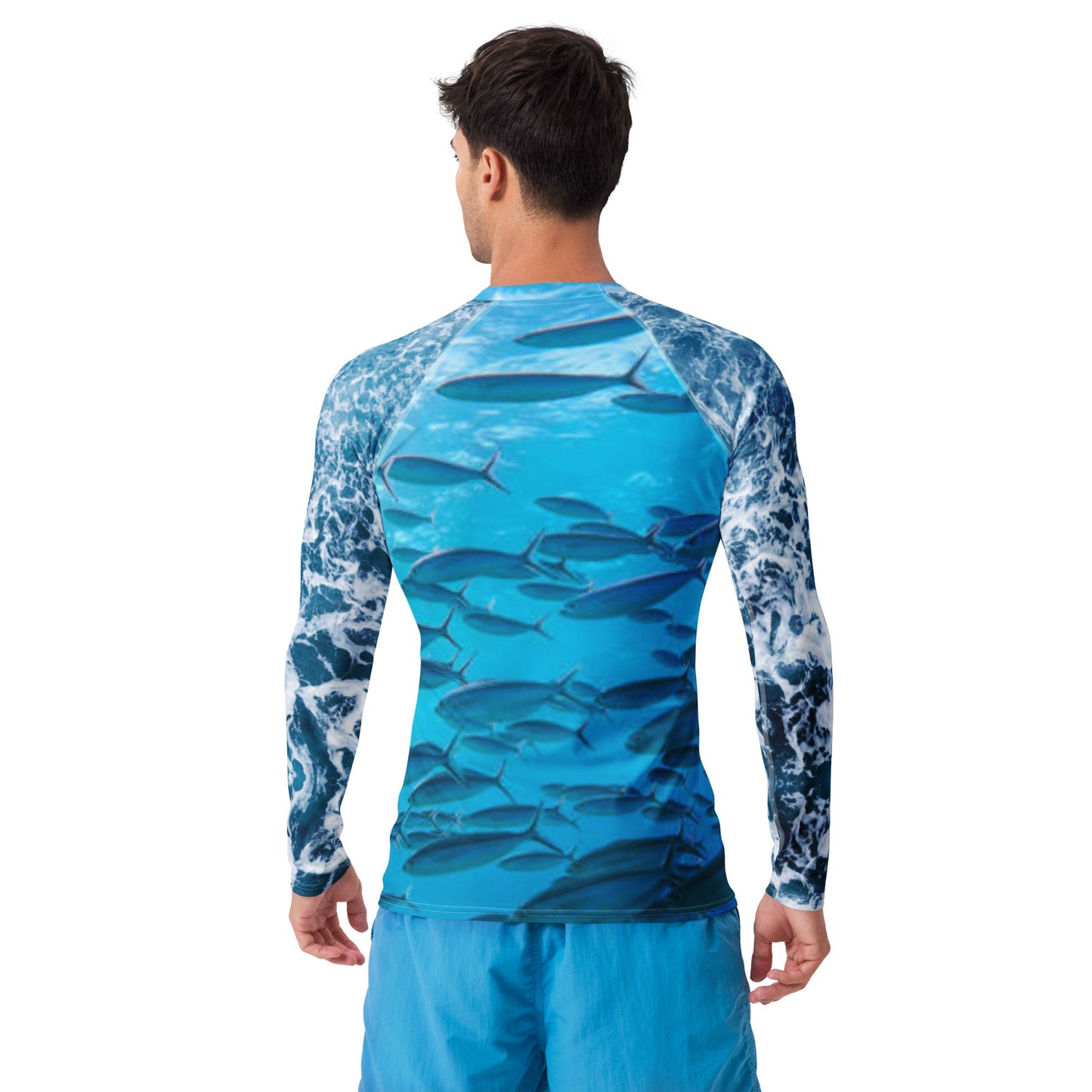 Men's Rash Guard | Men's Long Sleeve UPF 50+ Quick - Dry Shirt - PratSN