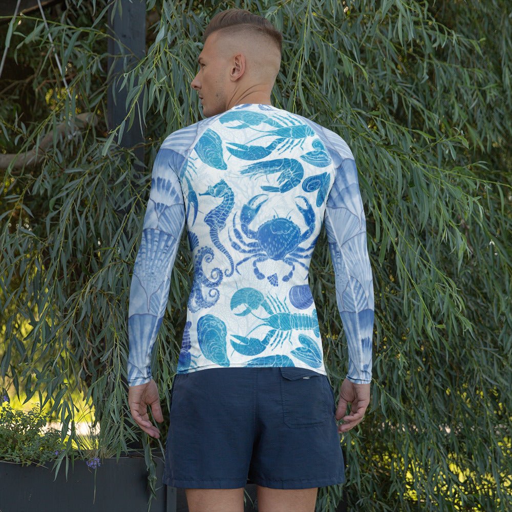 Men's Rash Guard | Men's Long Sleeve UPF 50+ Quick - Dry Shirt - PratSN