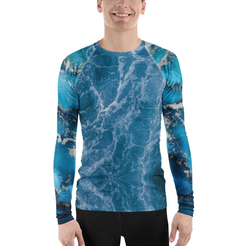 Men's Rash Guard | Men's Long Sleeve UPF 50+ Quick - Dry Shirt - PratSN