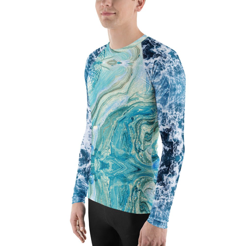 Men's Rash Guard | Men's Long Sleeve UPF 50+ Quick - Dry Shirt - PratSN