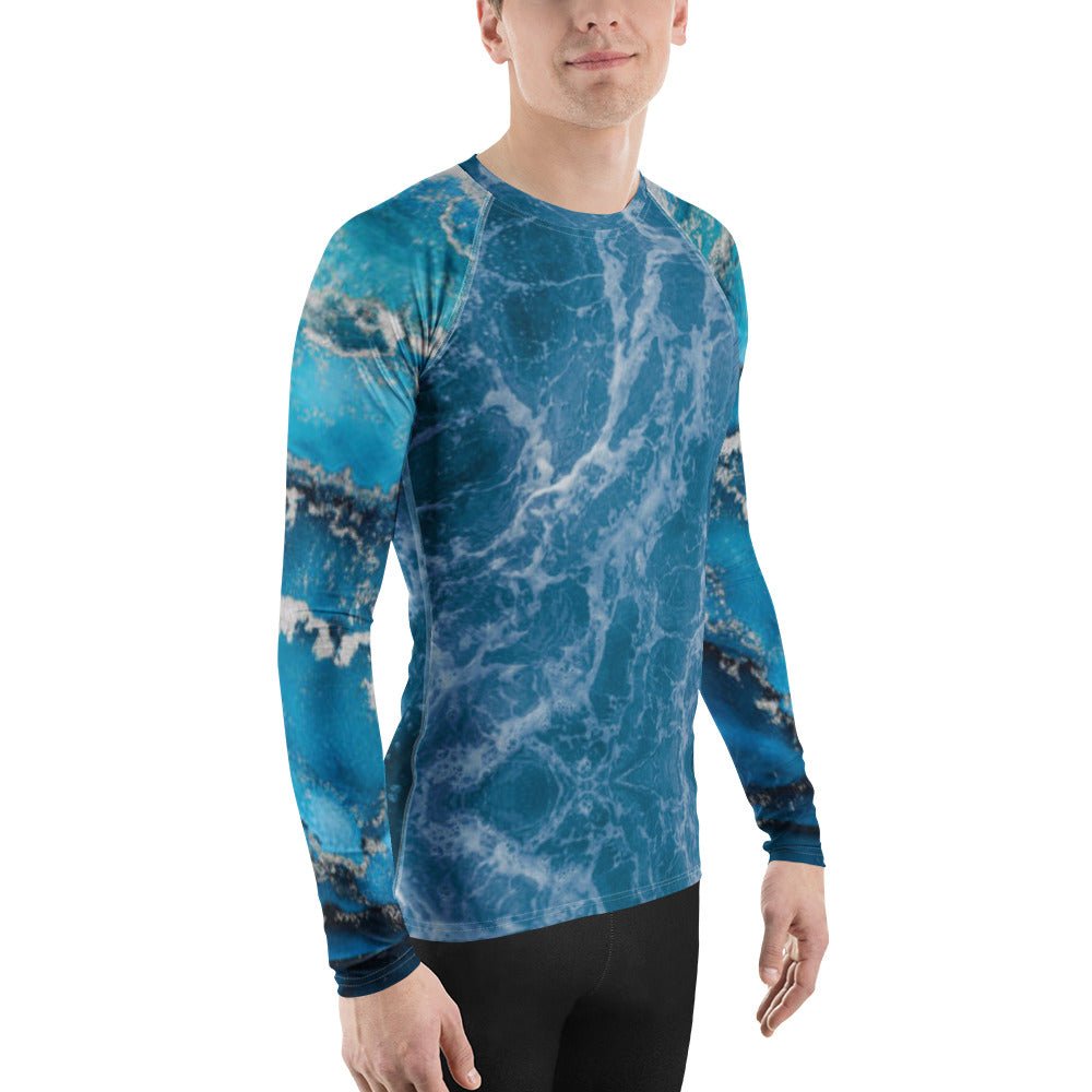 Men's Rash Guard | Men's Long Sleeve UPF 50+ Quick - Dry Shirt - PratSN