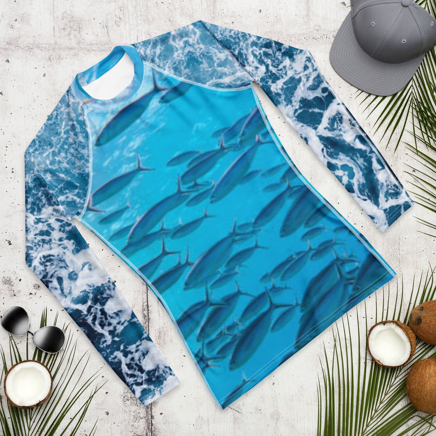 Men's Rash Guard | Men's Long Sleeve UPF 50+ Quick - Dry Shirt - PratSN