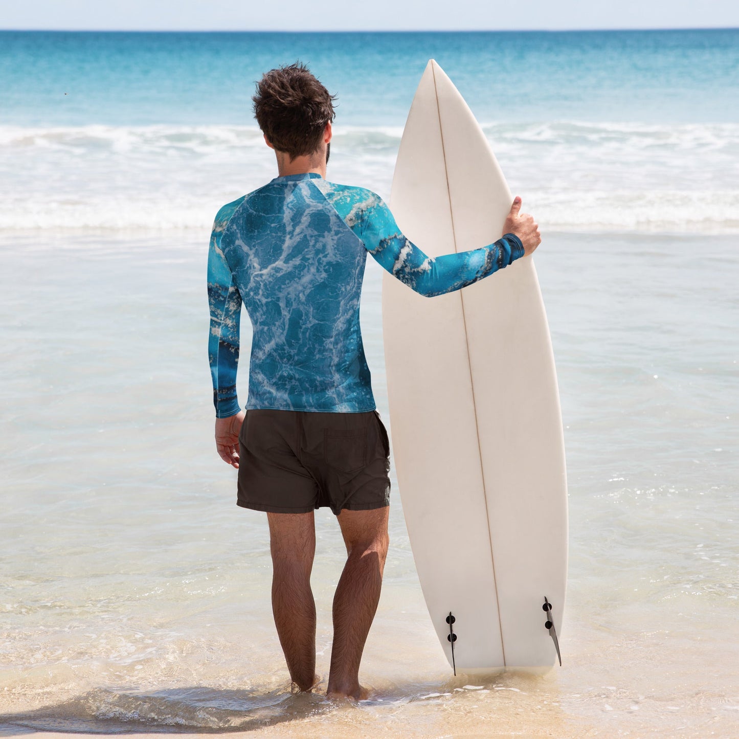 Men's Rash Guard | Men's Long Sleeve UPF 50+ Quick - Dry Shirt - PratSN