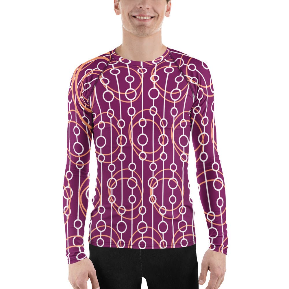 Men's Rash Guard | Men's Long Sleeve UPF 50+ Quick - Dry Shirt - PratSN