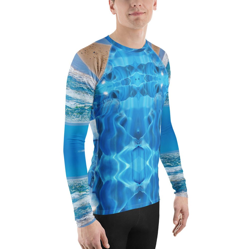 Men's Rash Guard | Men's Long Sleeve UPF 50+ Quick - Dry Shirt - PratSN