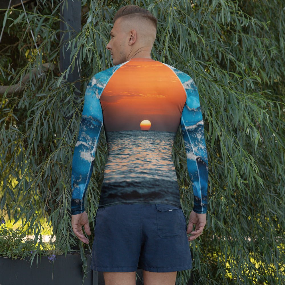 Men's Rash Guard | Men's Long Sleeve UPF 50+ Quick - Dry Shirt - PratSN