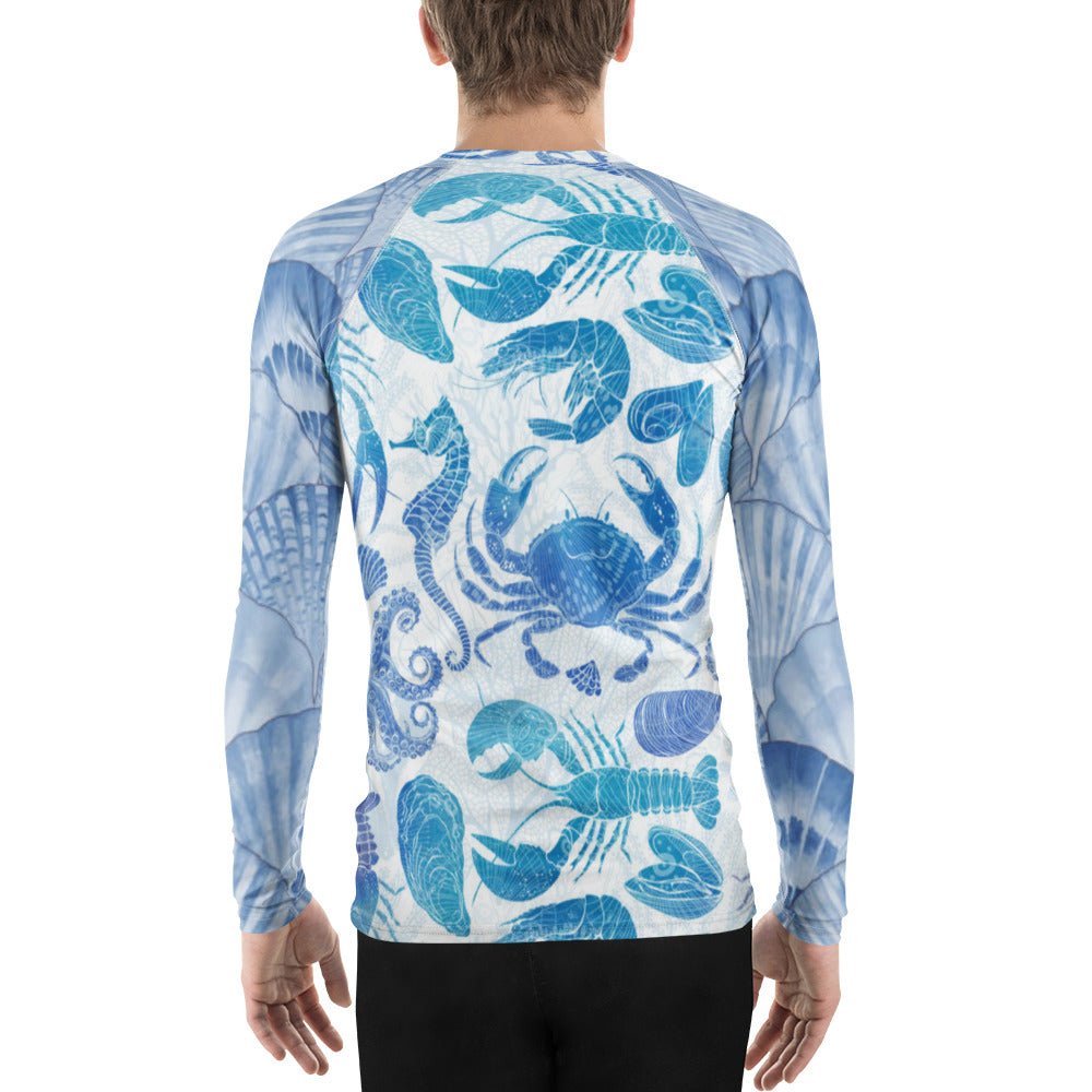 Men's Rash Guard | Men's Long Sleeve UPF 50+ Quick - Dry Shirt - PratSN