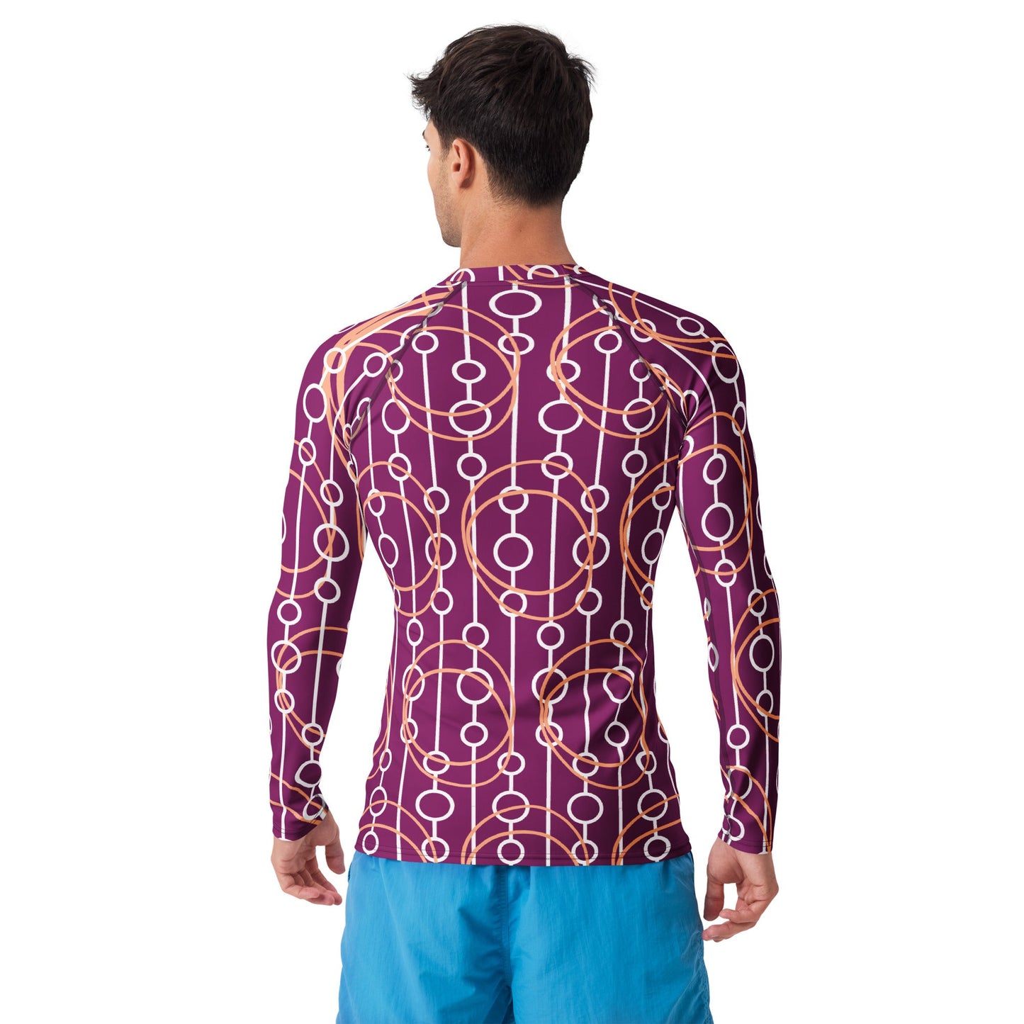 Men's Rash Guard | Men's Long Sleeve UPF 50+ Quick - Dry Shirt - PratSN