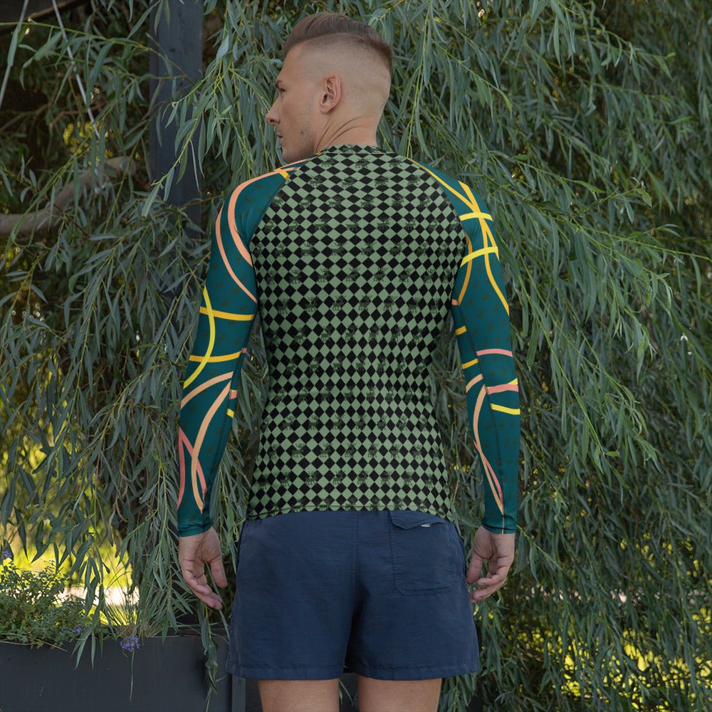 Men's Rash Guard | Men's Long Sleeve UPF 50+ Quick - Dry Shirt - PratSN