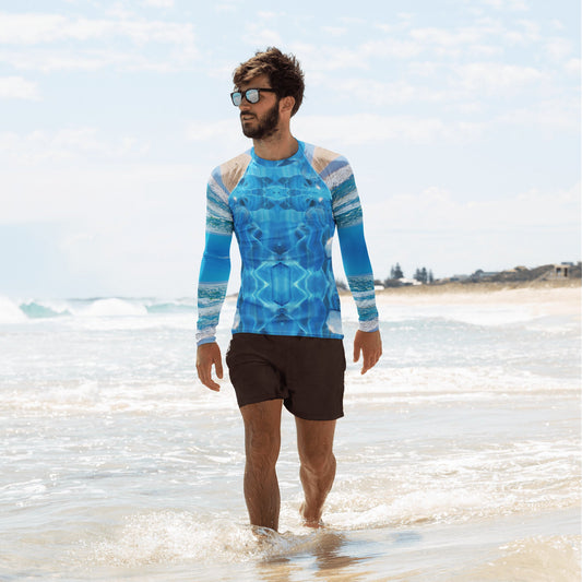Men's Rash Guard | Men's Long Sleeve UPF 50+ Quick - Dry Shirt - PratSN