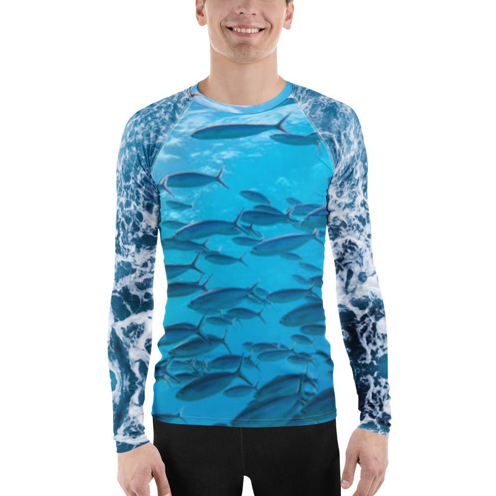 Men's Rash Guard | Men's Long Sleeve UPF 50+ Quick - Dry Shirt - PratSN