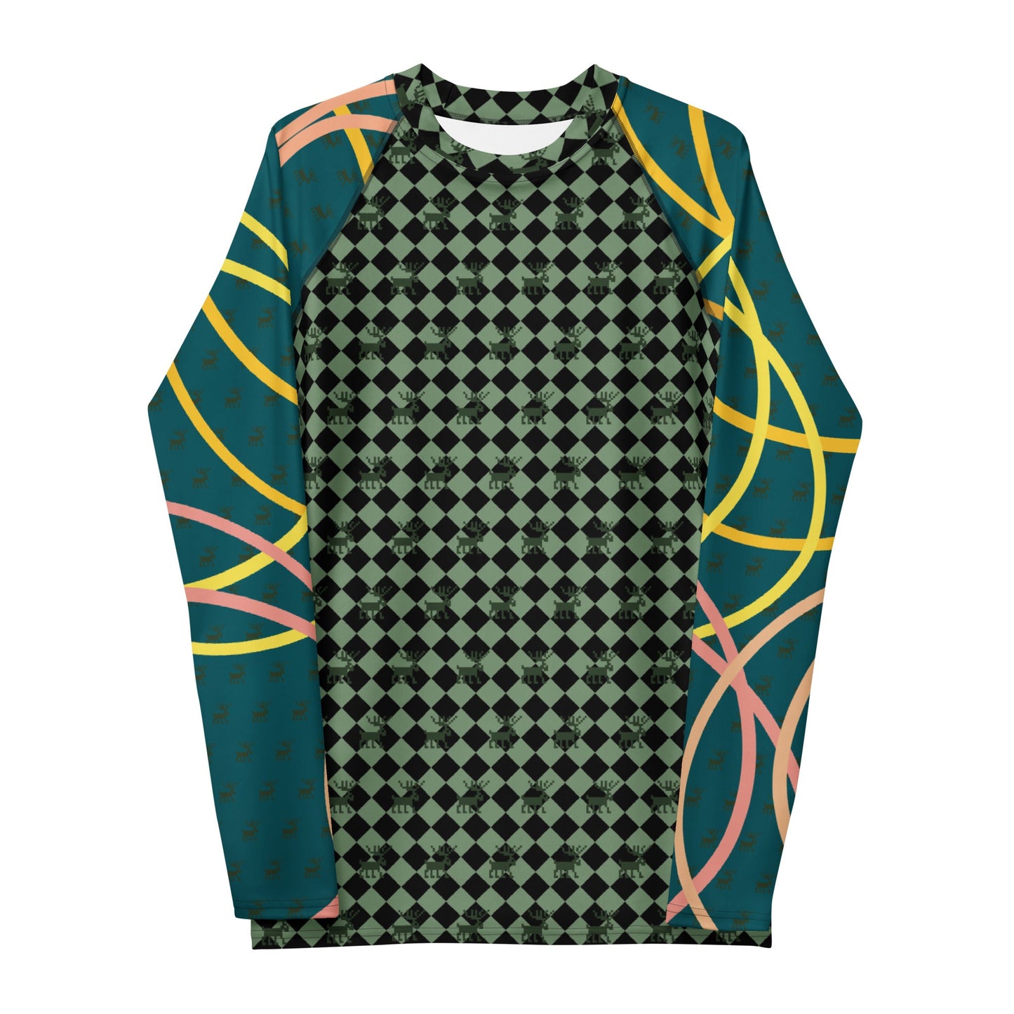Men's Rash Guard | Men's Long Sleeve UPF 50+ Quick - Dry Shirt - PratSN