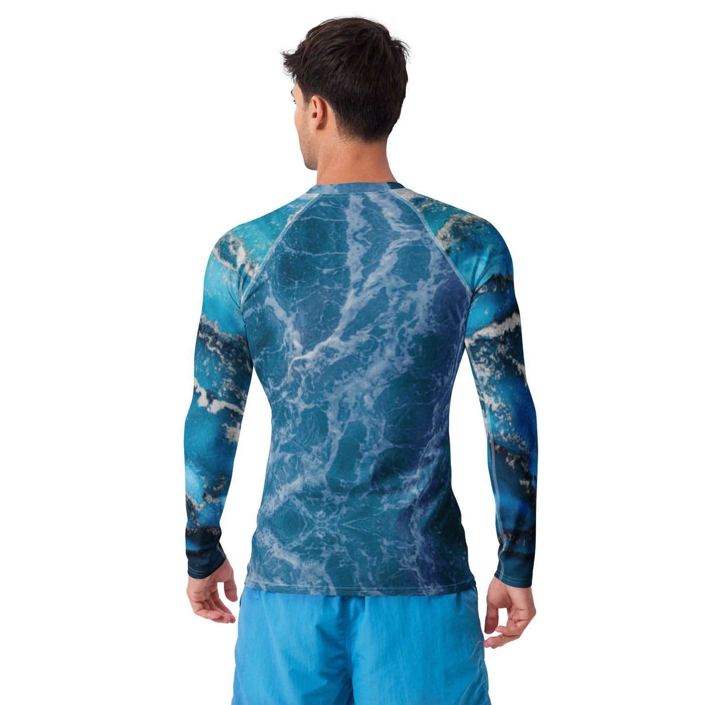 Men's Rash Guard | Men's Long Sleeve UPF 50+ Quick - Dry Shirt - PratSN