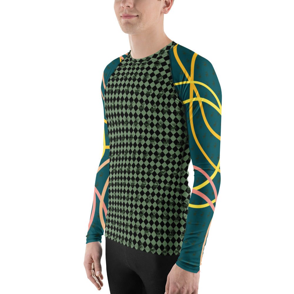 Men's Rash Guard | Men's Long Sleeve UPF 50+ Quick - Dry Shirt - PratSN