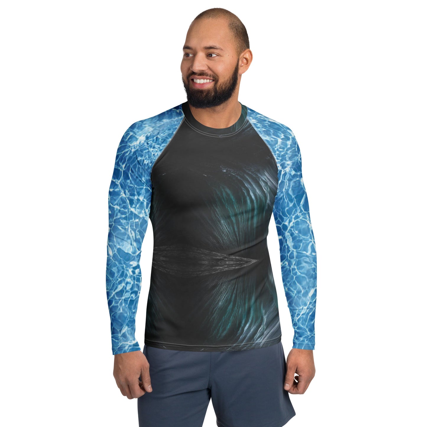Men's Rash Guard | Men's Long Sleeve UPF 50+ Quick - Dry Shirt - PratSN