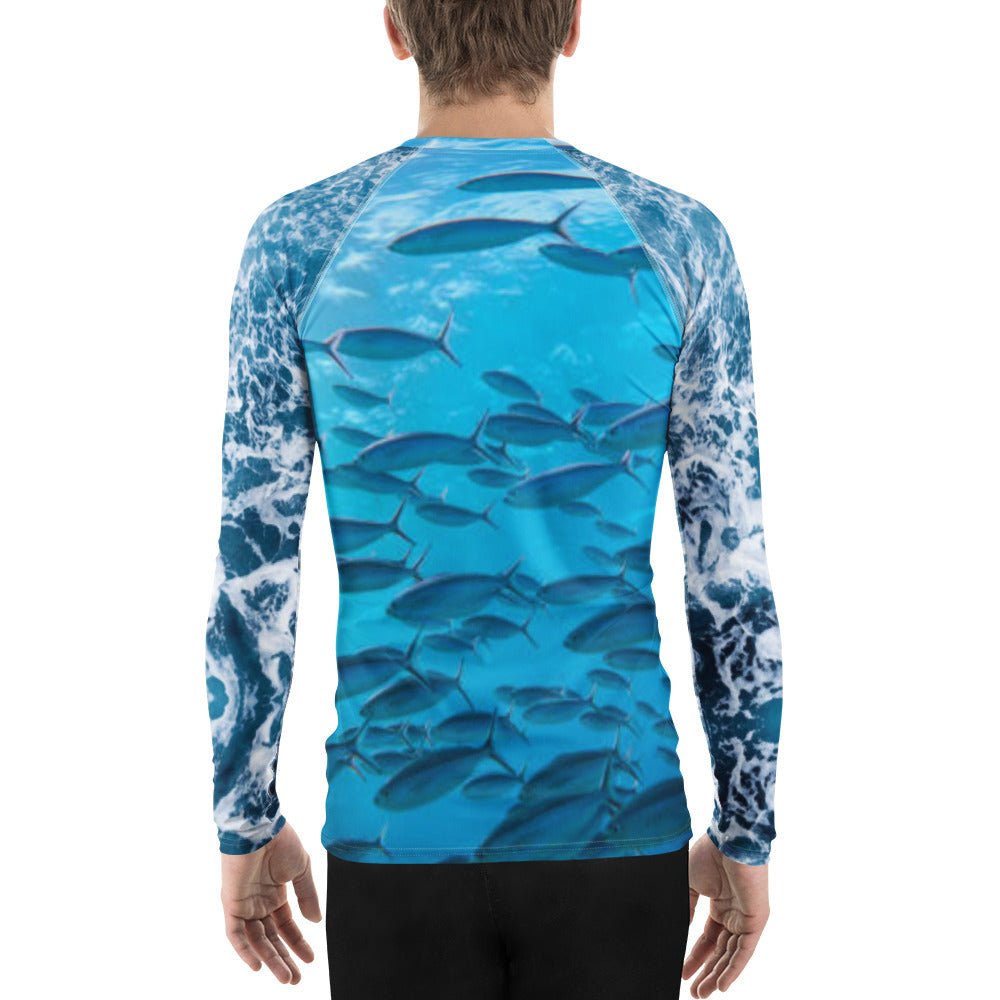 Men's Rash Guard | Men's Long Sleeve UPF 50+ Quick - Dry Shirt - PratSN