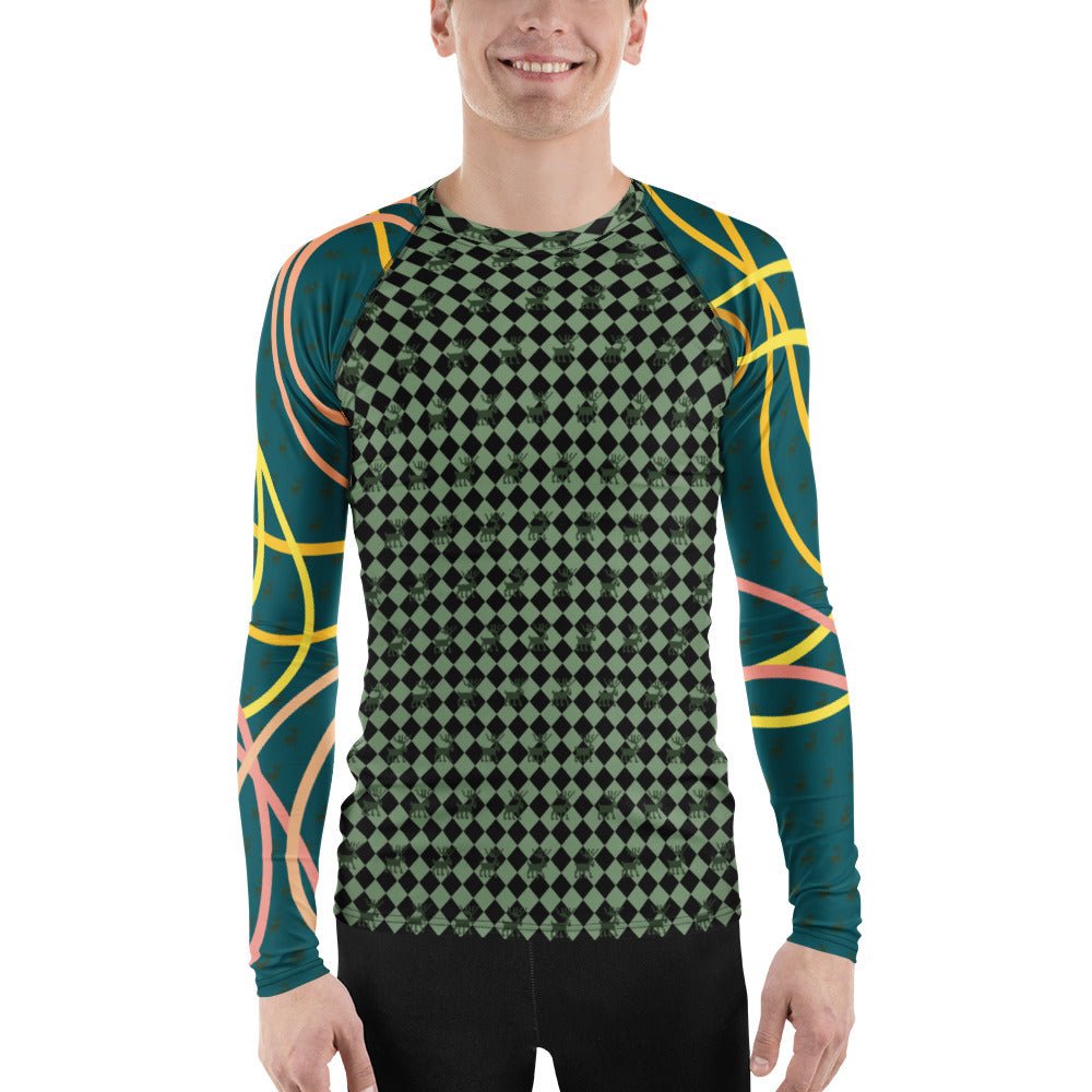 Men's Rash Guard | Men's Long Sleeve UPF 50+ Quick - Dry Shirt - PratSN