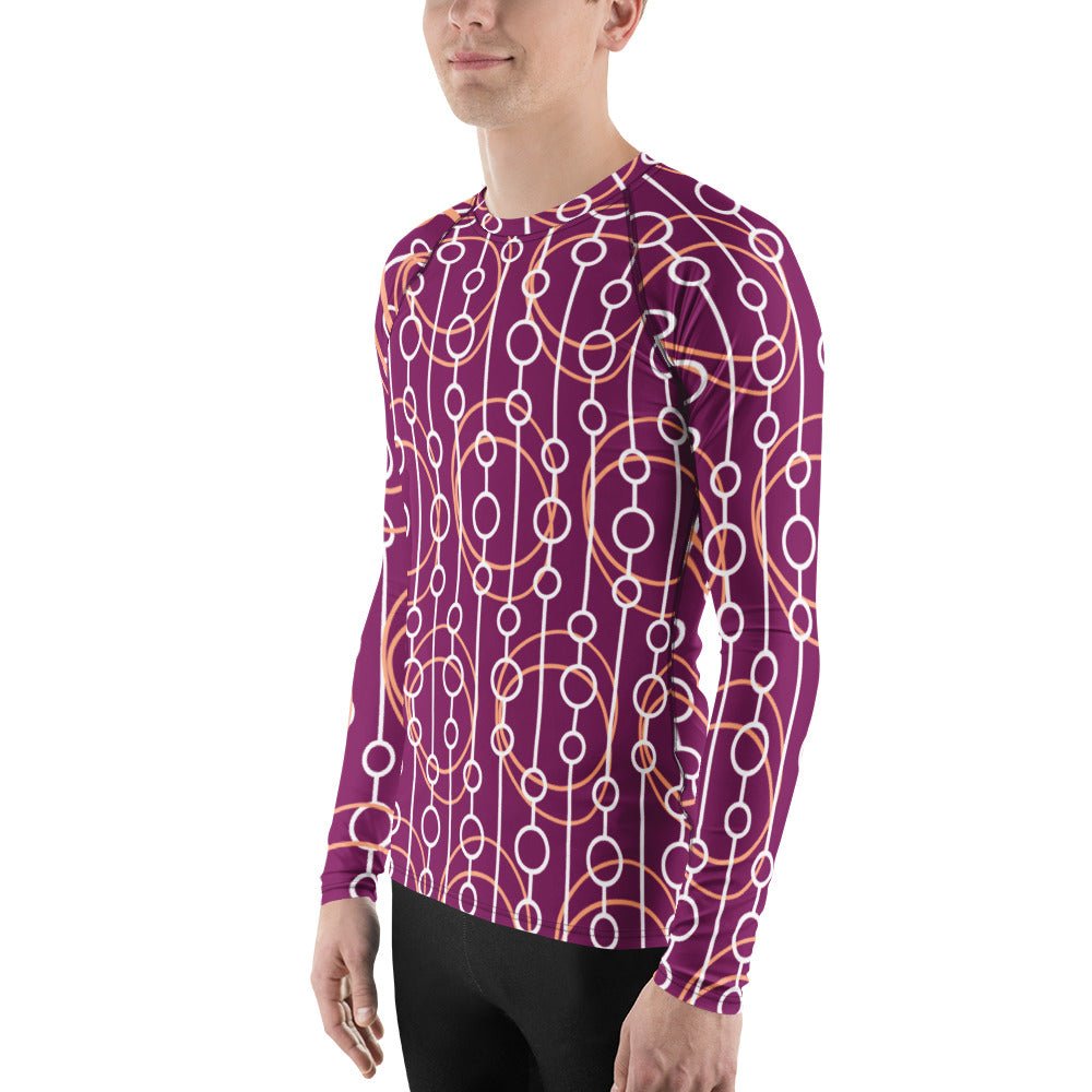Men's Rash Guard | Men's Long Sleeve UPF 50+ Quick - Dry Shirt - PratSN